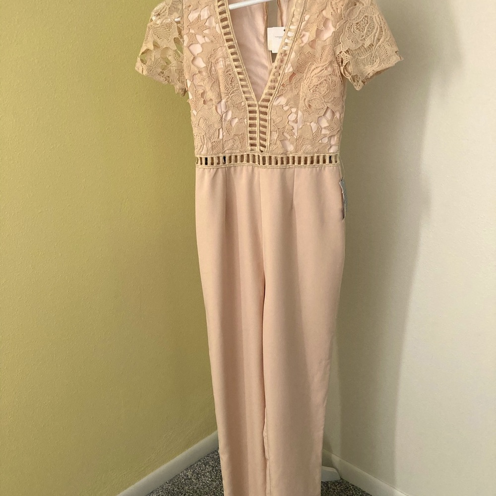 Beautiful Misguided full length jumpsuit